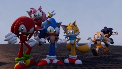 AY || Pictures with Team Sonic