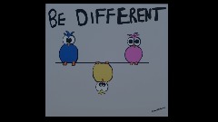 BE DIFFERENT BY LEGENDOFSKETCHY