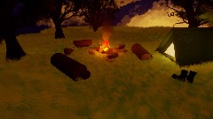 Sunset Campfire
