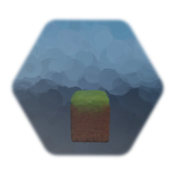 2d grass block dark
