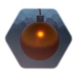 Orange Ornament