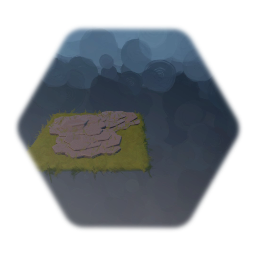 Stone Path with Grass