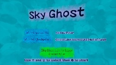 Sky Ghost (Platformer)