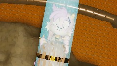 Billie goes up the Pipe