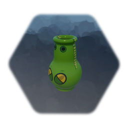 Vase - Goofy Green 'Gator