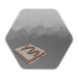 Hot fudge sundae poptart