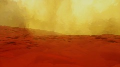 Mars Landscape Flyover