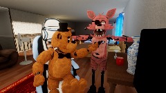 Freddy getting jumscared