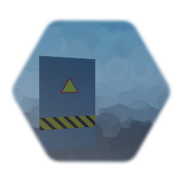 Really Old FNaF-styled door I made