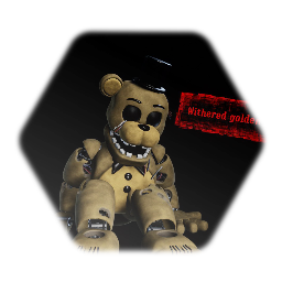Withered Golden Freddy - Five Nights at Freddy's 2