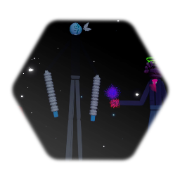 Sam but in the "Interplanetary Academy" artstyle