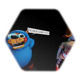 Caseoh toy freddy model <clue> V2