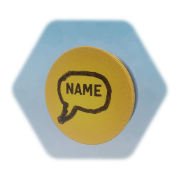 The Button that says the name of the player playing the game