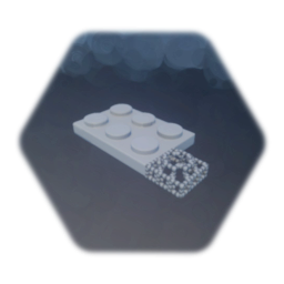 DreamBricks 2 x 3 Knob slab