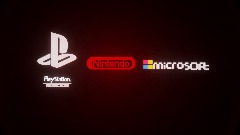 PlayStation productions/Nintendo/Microsoft logo