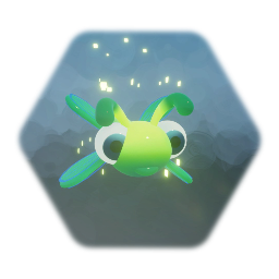 Green Baby Dragonfly