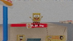 Burger king SPONGBOB inflatable 2004 WAS Stolen.