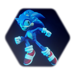 Movie Sonic (No combat logic)