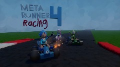 Meta runner racing 4 title screen