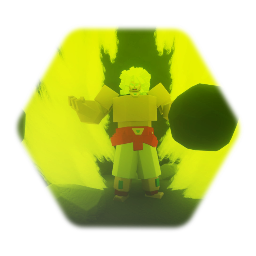 Broly Low poly