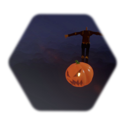 Pumpkin and Scarecrow