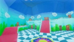 Inside m64 castle