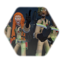 Ghost Busters: Shattered Spirit Main Characters
