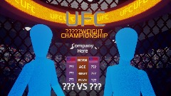 UFC Tale Of The Tape