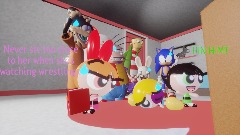 Don't sit too close to Buttercup...