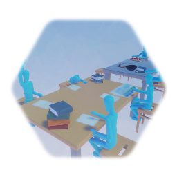 Big tables and stool