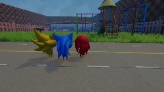 Sonic the hedgehog  goes to school