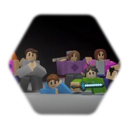 IRL humans as Roblox Characters