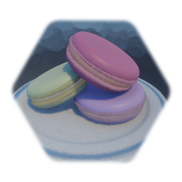 Macarons on a Dish