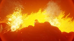 Win screen animation of crazy mario(equals Outcome Memories)