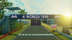 AUTODROMO di MONZA 1936 Le Mans 12h, Formula One,