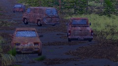 Remix of Rock with grass Texture