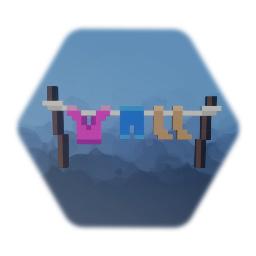 2D Sprites - Laundry Line