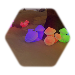 Glowing Mushroom Set
