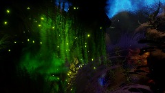 Under water scuba trough