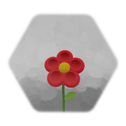 First creation: flower