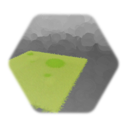 Square grass patch