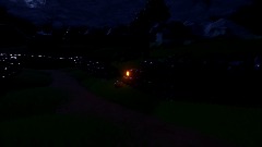 April Shower At Night