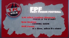 FPS -FIRST PERSON FOOTBALL- (Teaser)