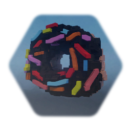 Chocolate Doughnut w/ Sprinkles