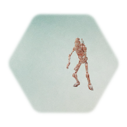 B1 Battle Droid very scuffed