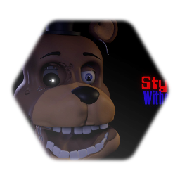 Styleized Withered freddy Head