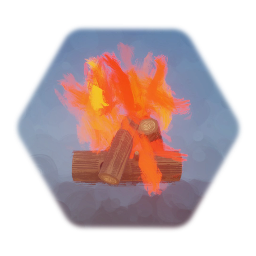 Campfire with fx