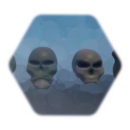 Skull head 1%