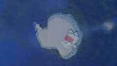 Antarctica flag realistic