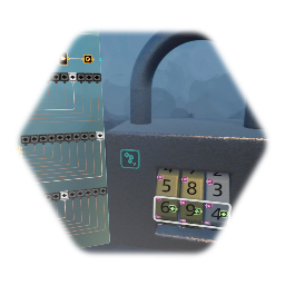 Simple lock with 3 numbers (Working)